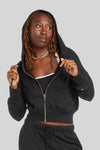 THUNDER ZIP UP HOODIE ELECTRIC YOGA