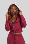 THUNDER ZIP UP HOODIE ELECTRIC YOGA