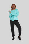 VENUS LONG SLEEVE TOP ELECTRIC YOGA