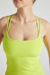 ELECTRIC RIB STRAPPY TANK ELECTRIC YOGA