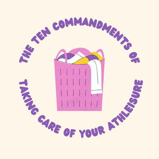  The 10 Commandments of Taking Care of Your Athleisure