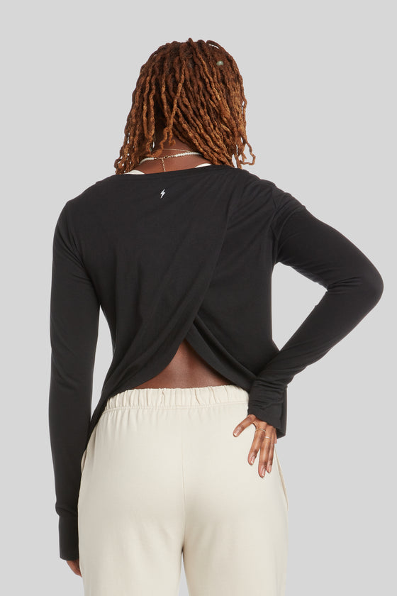 VENUS LONG SLEEVE TOP ELECTRIC YOGA