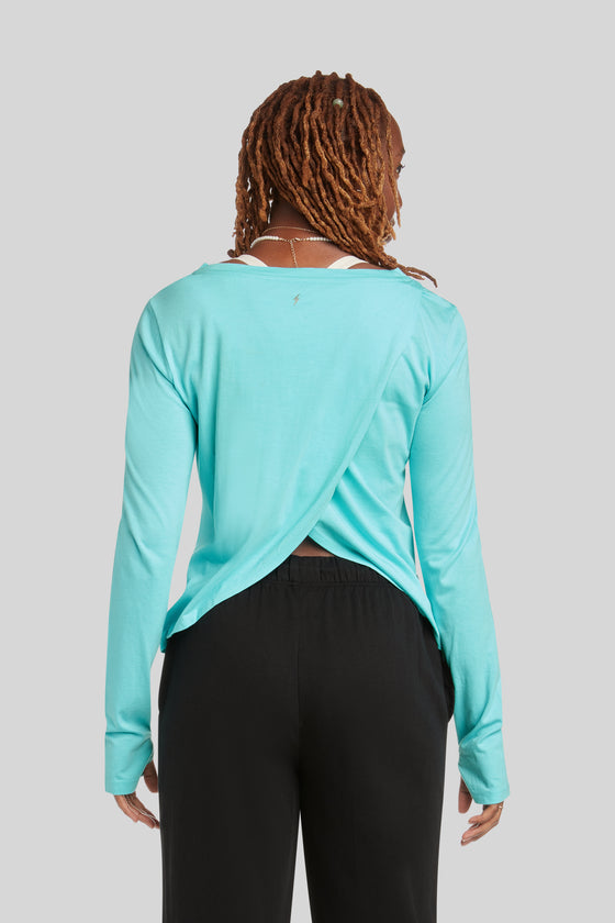 VENUS LONG SLEEVE TOP ELECTRIC YOGA