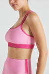 ELECTRIC RIB COLOR BLOCK BRA ELECTRIC YOGA