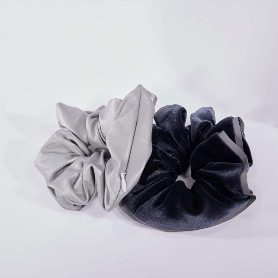 Reflective Scrunchies with Pockets Electric Yoga