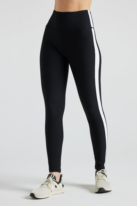 ELECTRIC RIB COLOR BLOCK LEGGING ELECTRIC YOGA