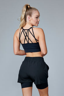  Faux Wrap Love Bra Electric Yoga